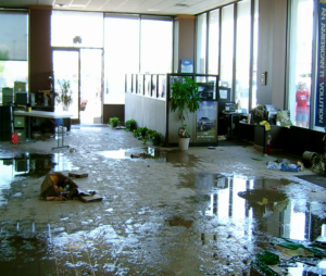 commercial water damage repair in The Colony